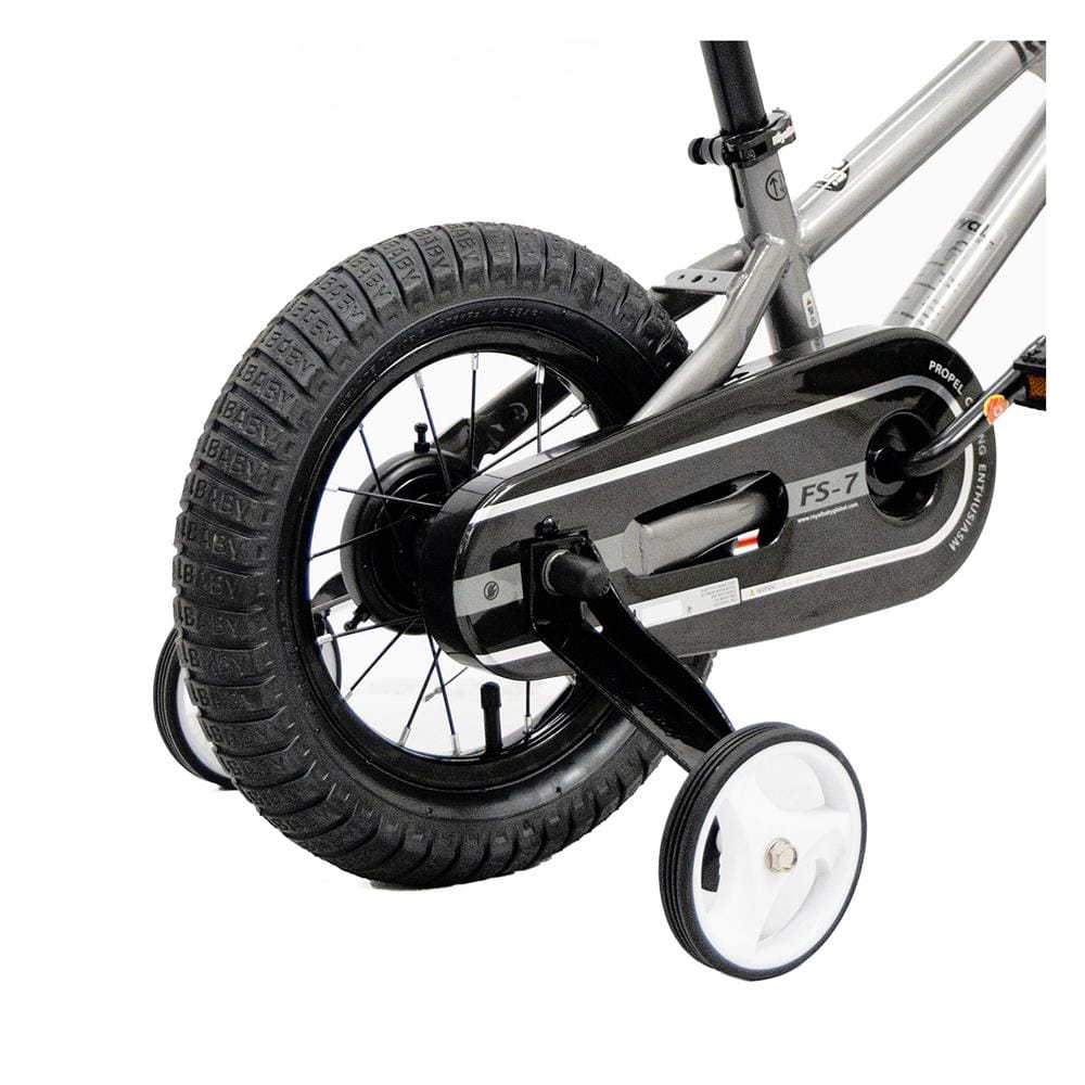 จักรยานเด็ก ROYAL BABY FREESTYLE V2 12 นิ้ว สีเทา