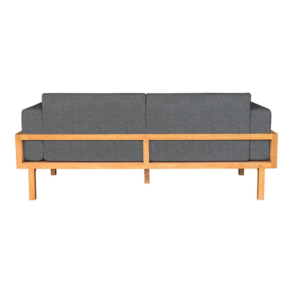 โซฟาไม้ยางพารา RENITA HOME รุ่น LUND 200X80CM. ผ้ากึ่งกำมะหยี่ สะท้อนน้ำ สีเทาเข้ม (HPP947/02)_3