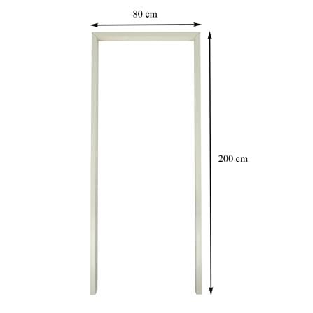 วงกบประตู WPC AZLE 80X200 ซม. ไม่มีสี (ผิวดิบยังไม่ทำสี)_4