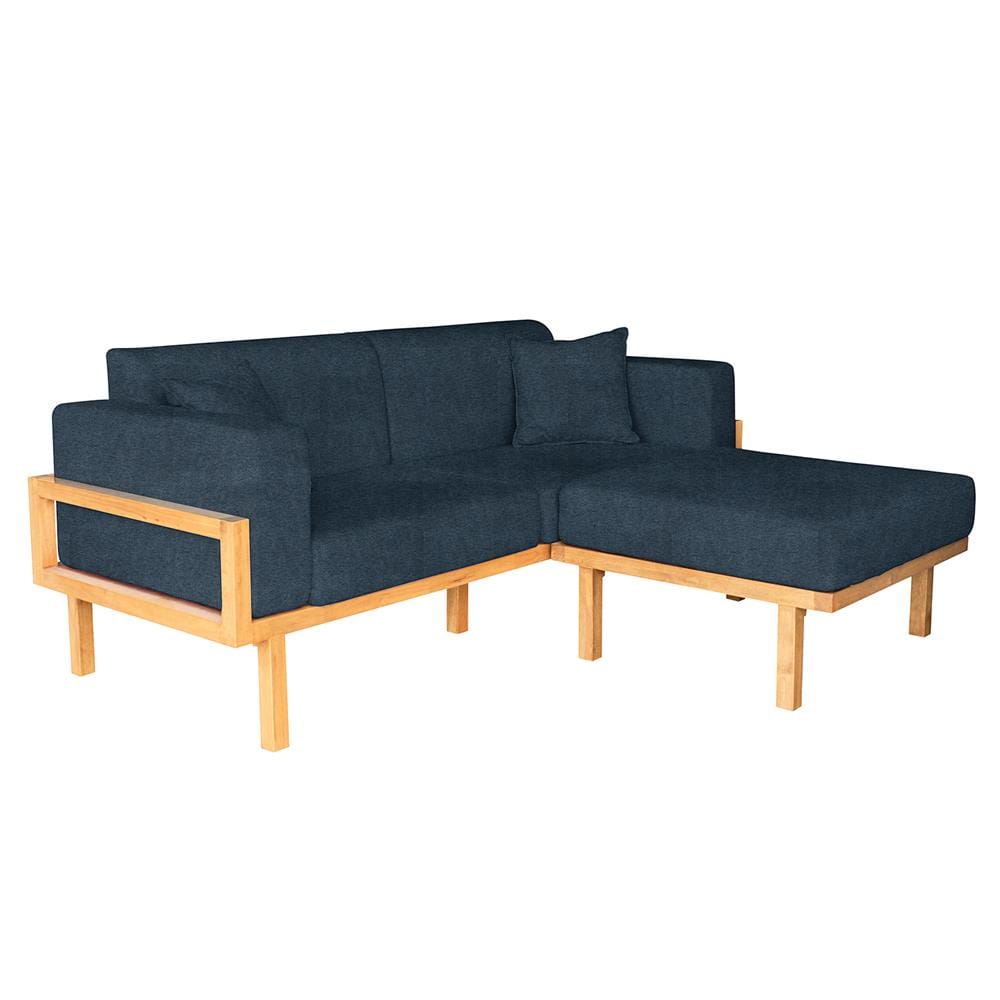 โซฟาเข้ามุมไม้ยางพารา RENITA HOME รุ่น LUND 200X160CM. ผ้ากึ่งกำมะหยี่ สะท้อนน้ำ สีน้ำเงิน (HPP947/06)_3