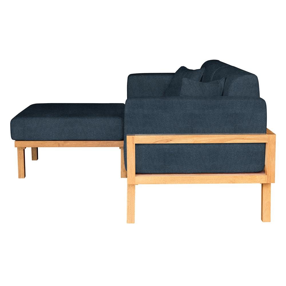 โซฟาเข้ามุมไม้ยางพารา RENITA HOME รุ่น LUND 200X160CM. ผ้ากึ่งกำมะหยี่ สะท้อนน้ำ สีน้ำเงิน (HPP947/06)_5