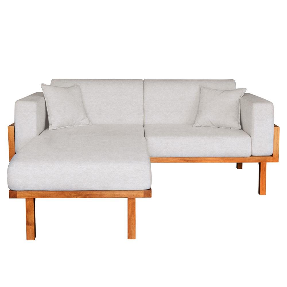 โซฟาเข้ามุมไม้ยางพารา RENITA HOME รุ่น LUND 200X160CM. ผ้ากึ่งกำมะหยี่ สะท้อนน้ำ สีครีม (HPP947/03)_4