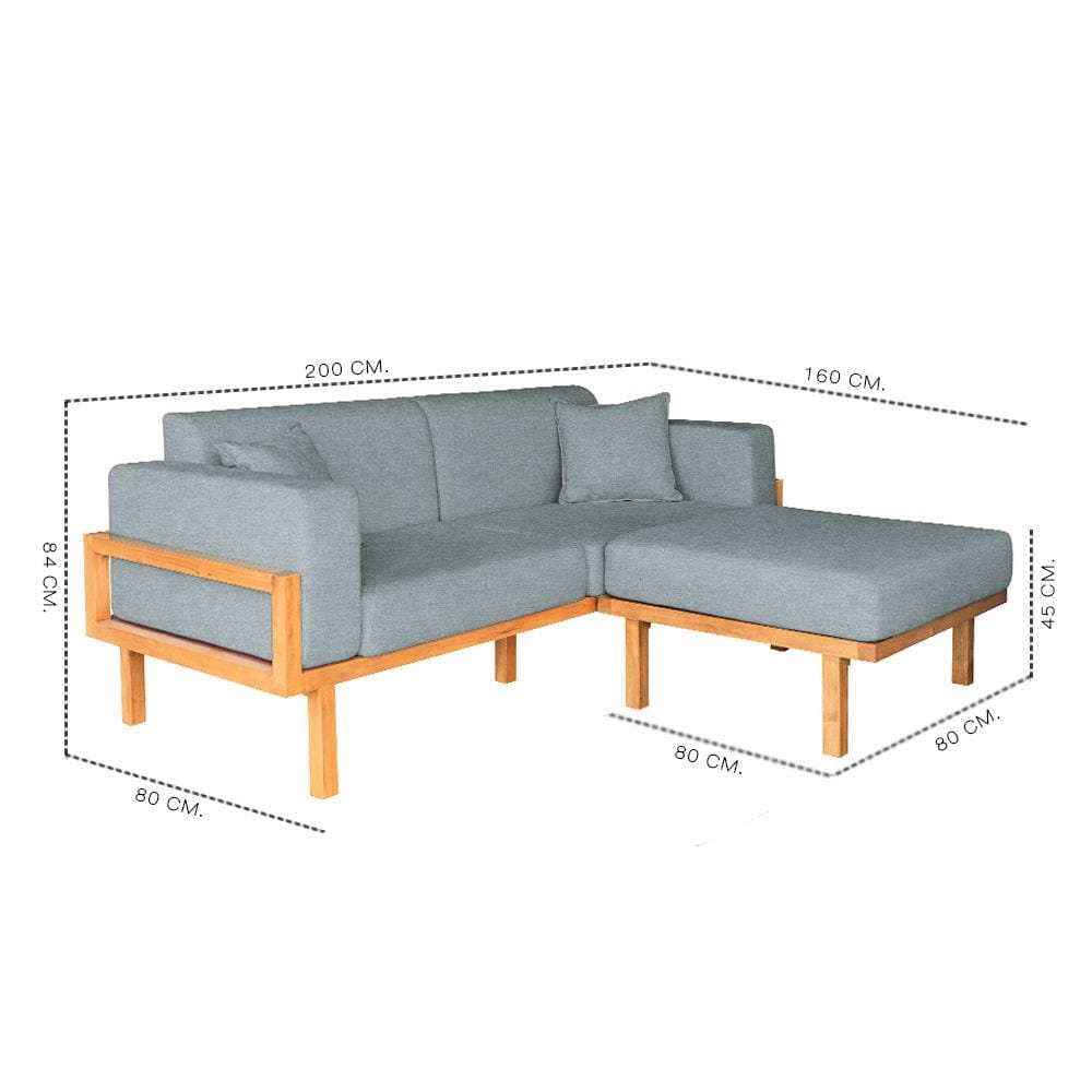 โซฟาเข้ามุมไม้ยางพารา RENITA HOME รุ่น LUND 200X160CM. ผ้ากึ่งกำมะหยี่ สะท้อนน้ำ สีฟ้า (HPP947/04)_7