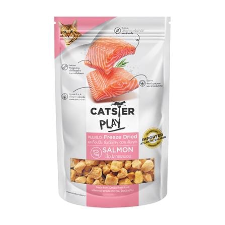 ขนมแมว CATSTER PLAY SALMON 18 ก._0