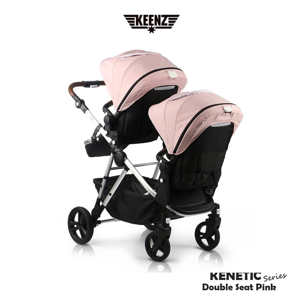 รถเข็นเด็ก KEENZ KINETIC DOUBLE PINK_3