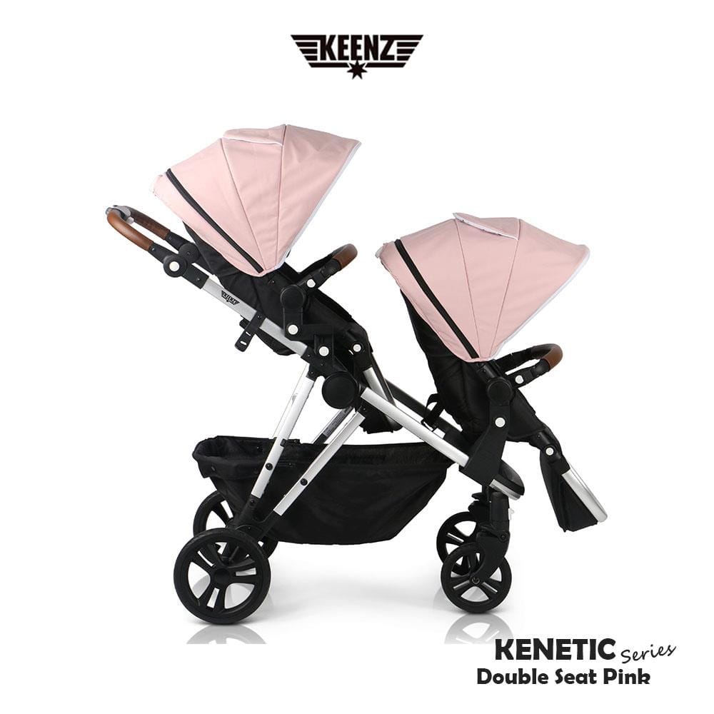 รถเข็นเด็ก KEENZ KINETIC DOUBLE PINK_4