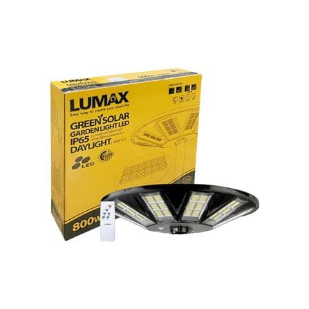 ไฟสนาม SOLAR LUMAX 74-00021 800 วัตต์ DAYLIGHT สีดำ_4