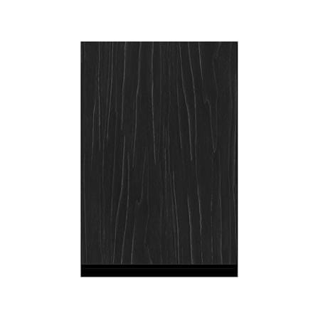 ตู้แขวนเดี่ยวบานเรียบ JUPITER SILKY OAK 40x60 ซม. สีดำ
