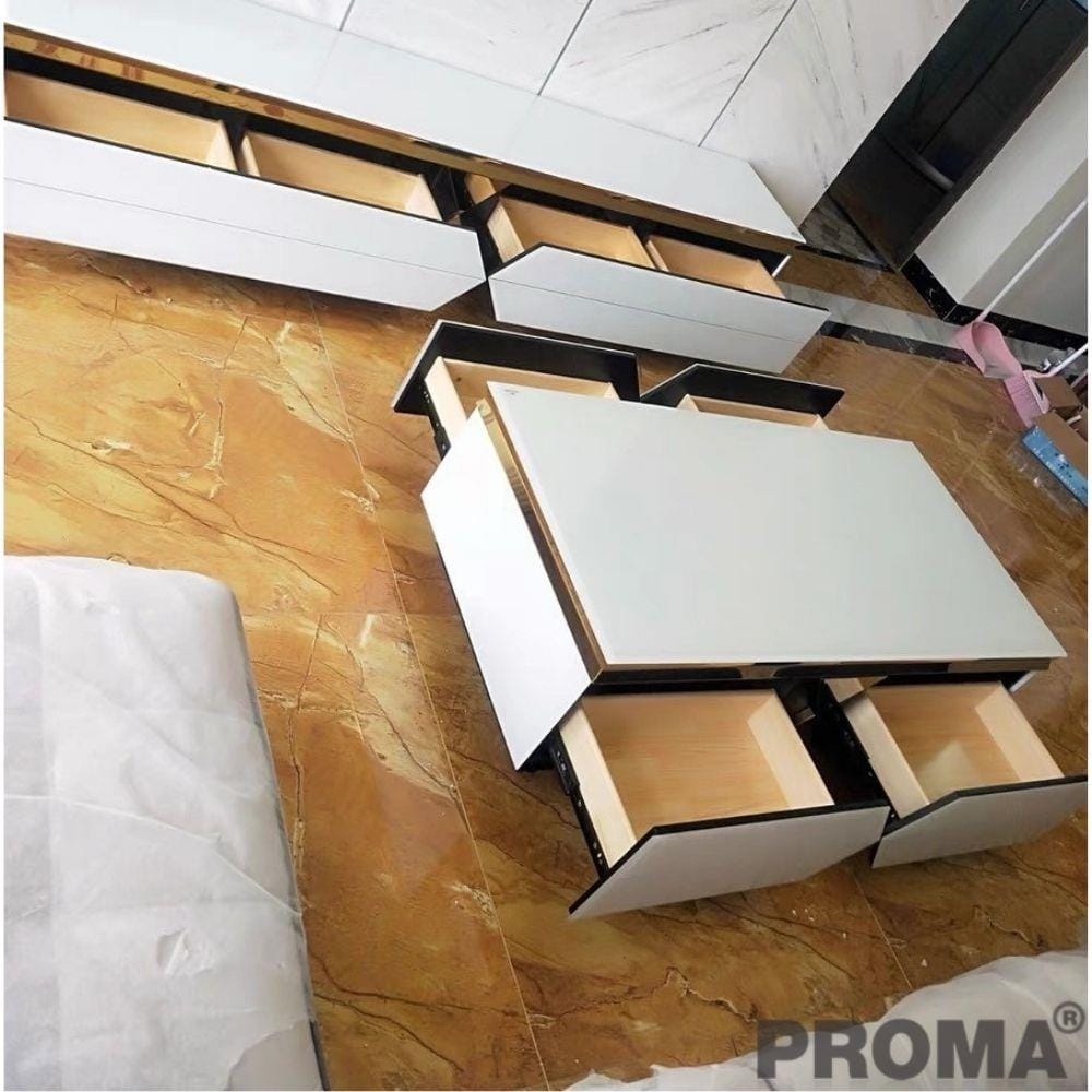 [Pre-order] โต๊ะกลาง PROMA TVS-05S120W สีขาว_4