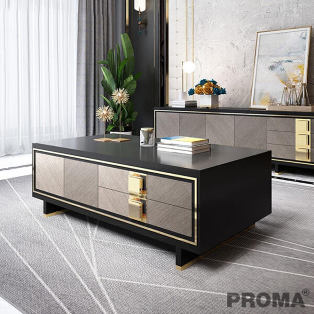[Pre-order] โต๊ะกลาง PROMA-TVS-16S150 สีดำ_3