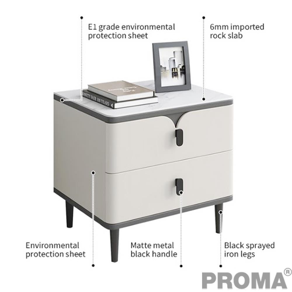 [PRE-ORDER] โต๊ะข้าง PROMA-TBS18 สีขาว_1