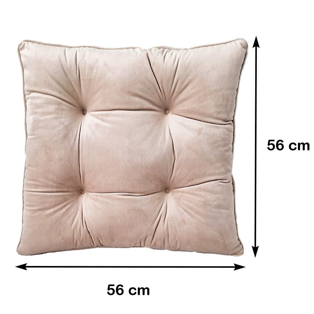 เบาะรองนั่ง HOME LIVING STYLE BALDI 22X22 นิ้ว สีครีม