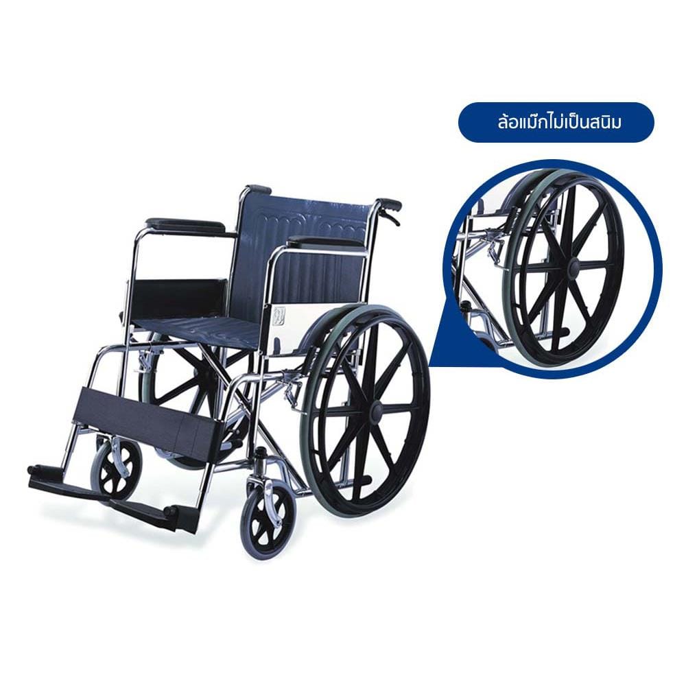 รถเข็นวีลแชร์ MEDILA DY01809-MB ล้อแม็กซ์_2