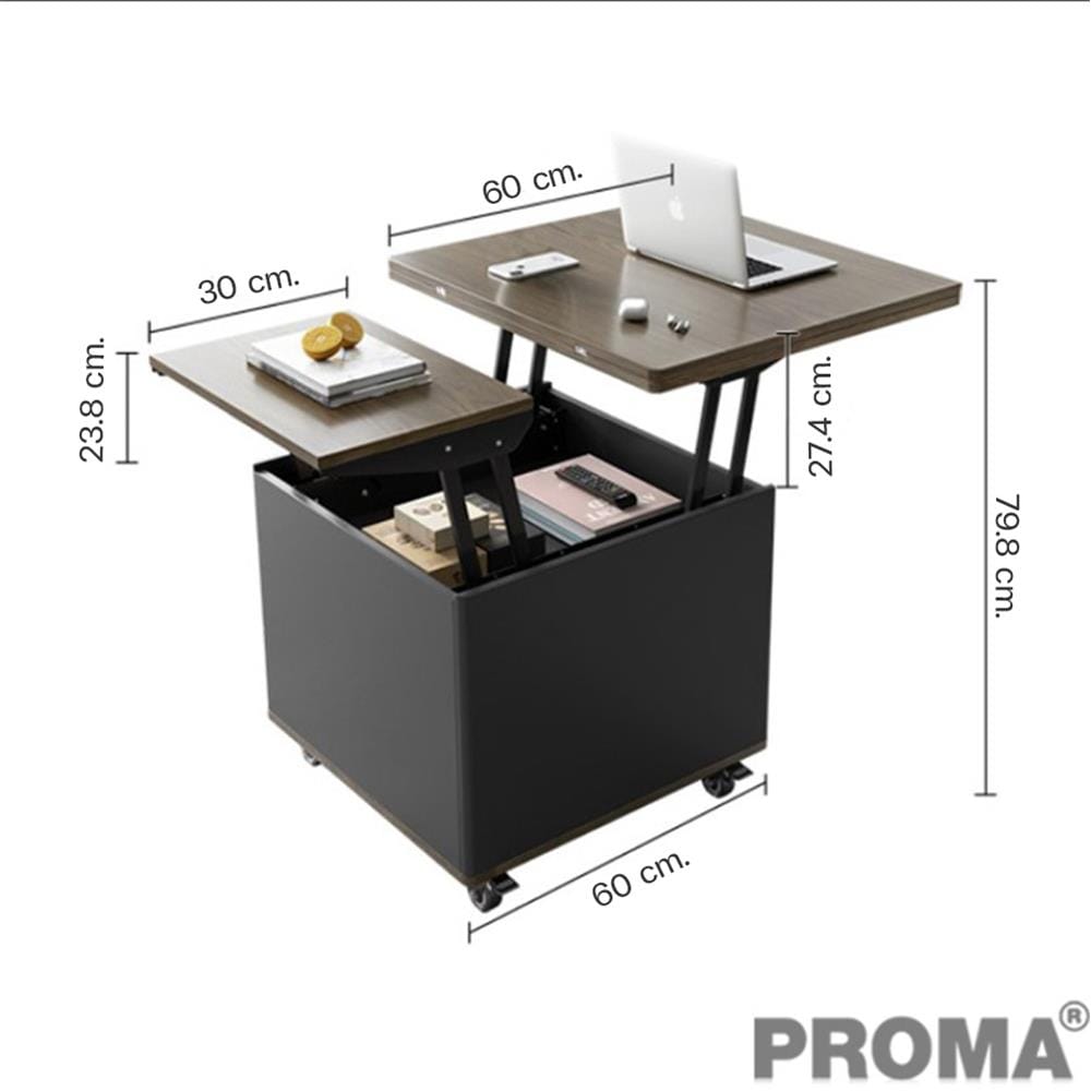 โต๊ะข้าง PROMA-ST-004B สีดำ_3