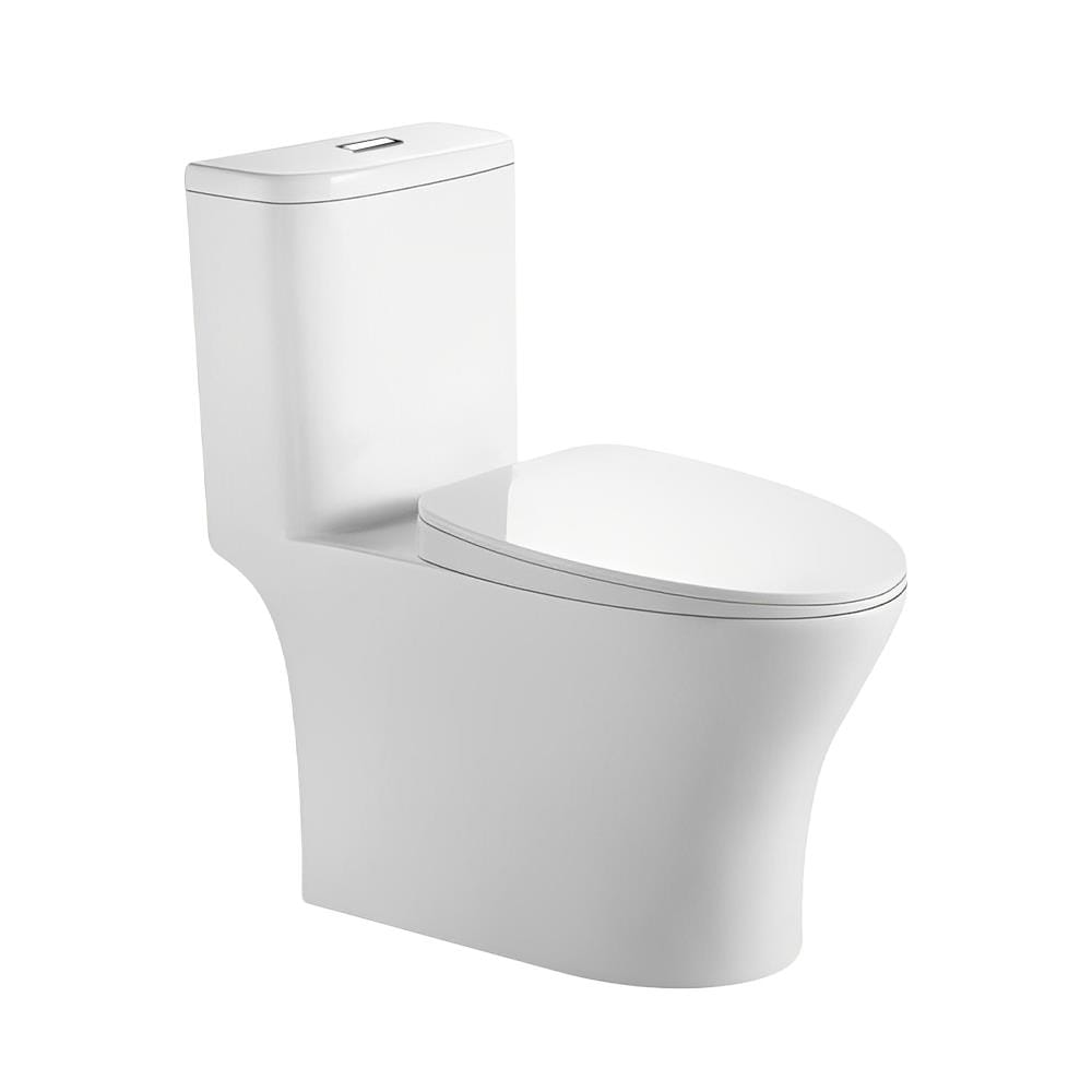 สุขภัณฑ์ 1 ชิ้น NASCO NC-8695S-WA 3/6L สีขาว