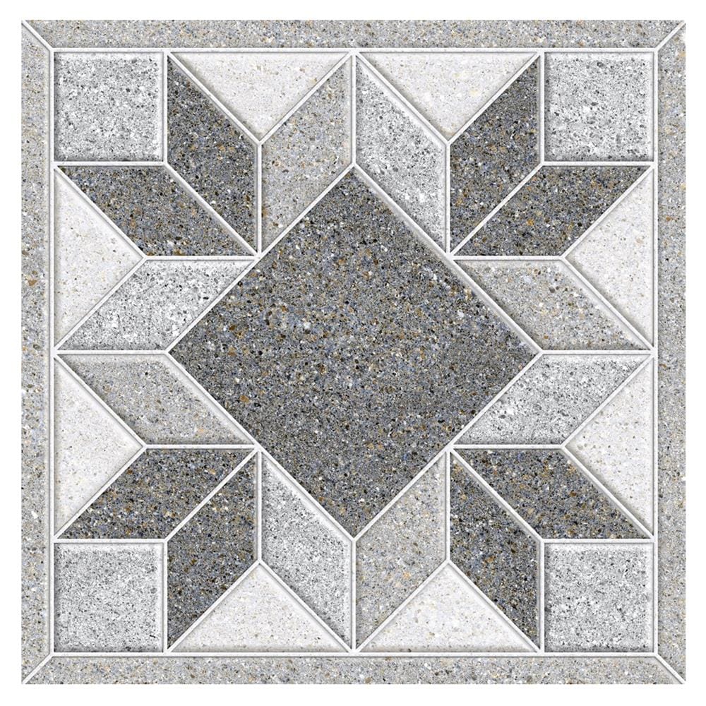 กระเบื้องพื้น 40x40 ซม. TARA สแควร์ บ๊อกซ์ เทา 0.96 ตร.ม.