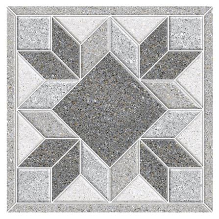 กระเบื้องพื้น 40x40 ซม. TARA สแควร์ บ๊อกซ์ เทา 0.96 ตร.ม._0