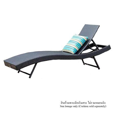 เตียงริมสระ IVY SOUL SUNBED SB019 สีน้ำตาล_0