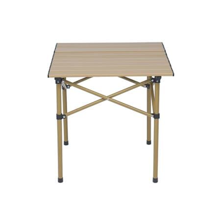 โต๊ะพับเหล็กตั้งแคมป์ SPRING LIGHT WOOD 50 ซม. สีน้ำตาลอ่อน_2
