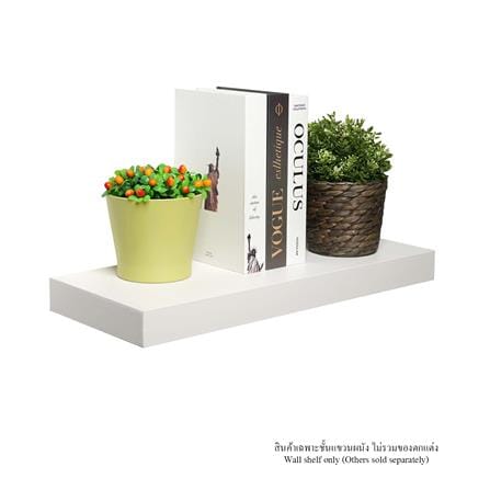 ชั้นแขวนผนัง FASTTECT SS2406-P-WHITE 60 ซม. สีขาว