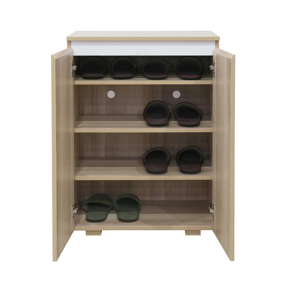 ตู้รองเท้า FURDINI AUSTIN 60 ซม. สีไวท์โอ๊ค/ขาว