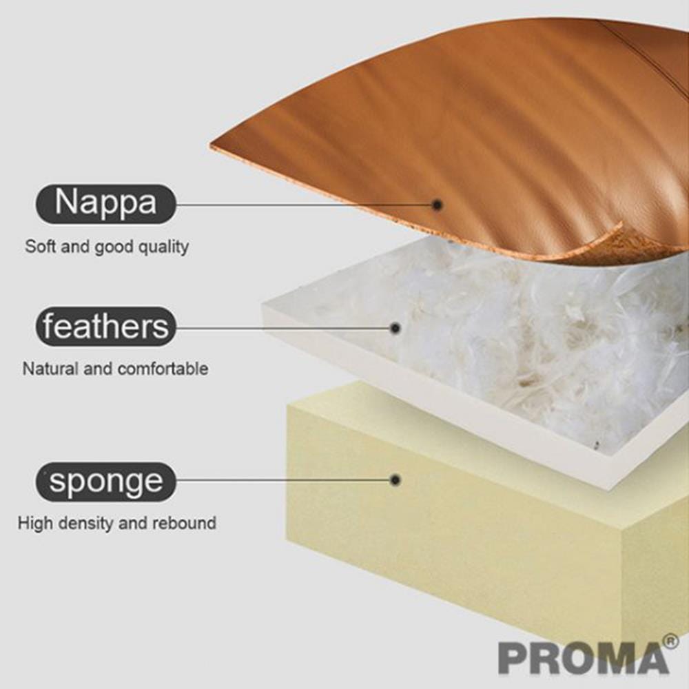 [Pre-order] โซฟา 4 ที่นั่ง PROMA-SF27S4 สีน้ำตาล_3