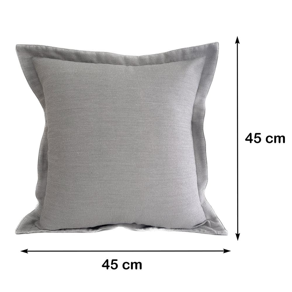 หมอนอิง HOME LIVING STYLE ORGANII 18X18 นิ้ว สีเทา