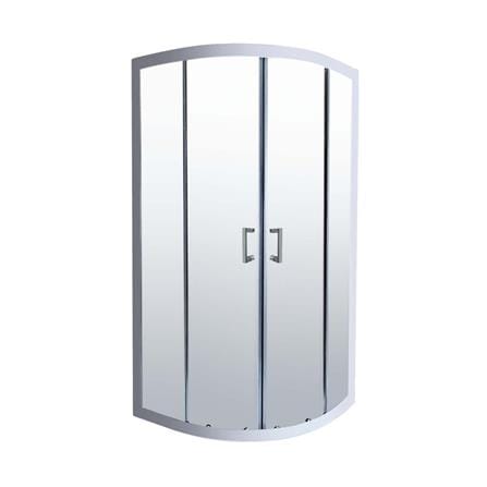 ฉากกั้นอาบน้ำ I-SPA I-CUR003GWH 90x90x190 ซม. สีขาว_0