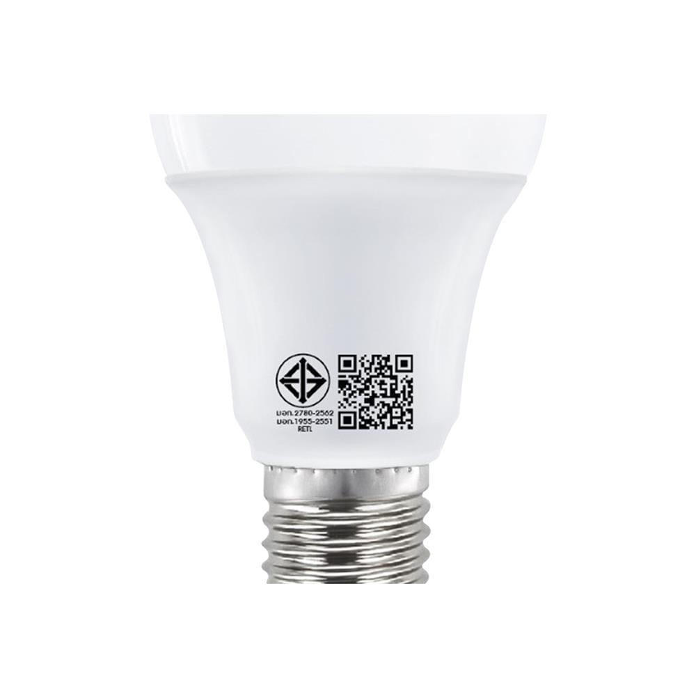 หลอด LED RACER A60 KIMMIE 12.5 วัตต์ DAYLIGHT E27 แพ็ก 4 ชิ้น