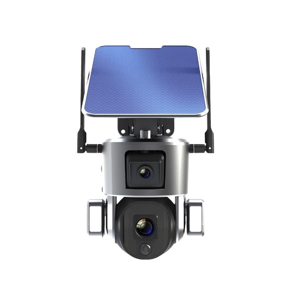 กล้องวงจรปิดไร้สายโซลาร์เซลล์ รุ่น WIFI SEBO EIZEN 4K DUO 10X OPTIC ZOOM_2
