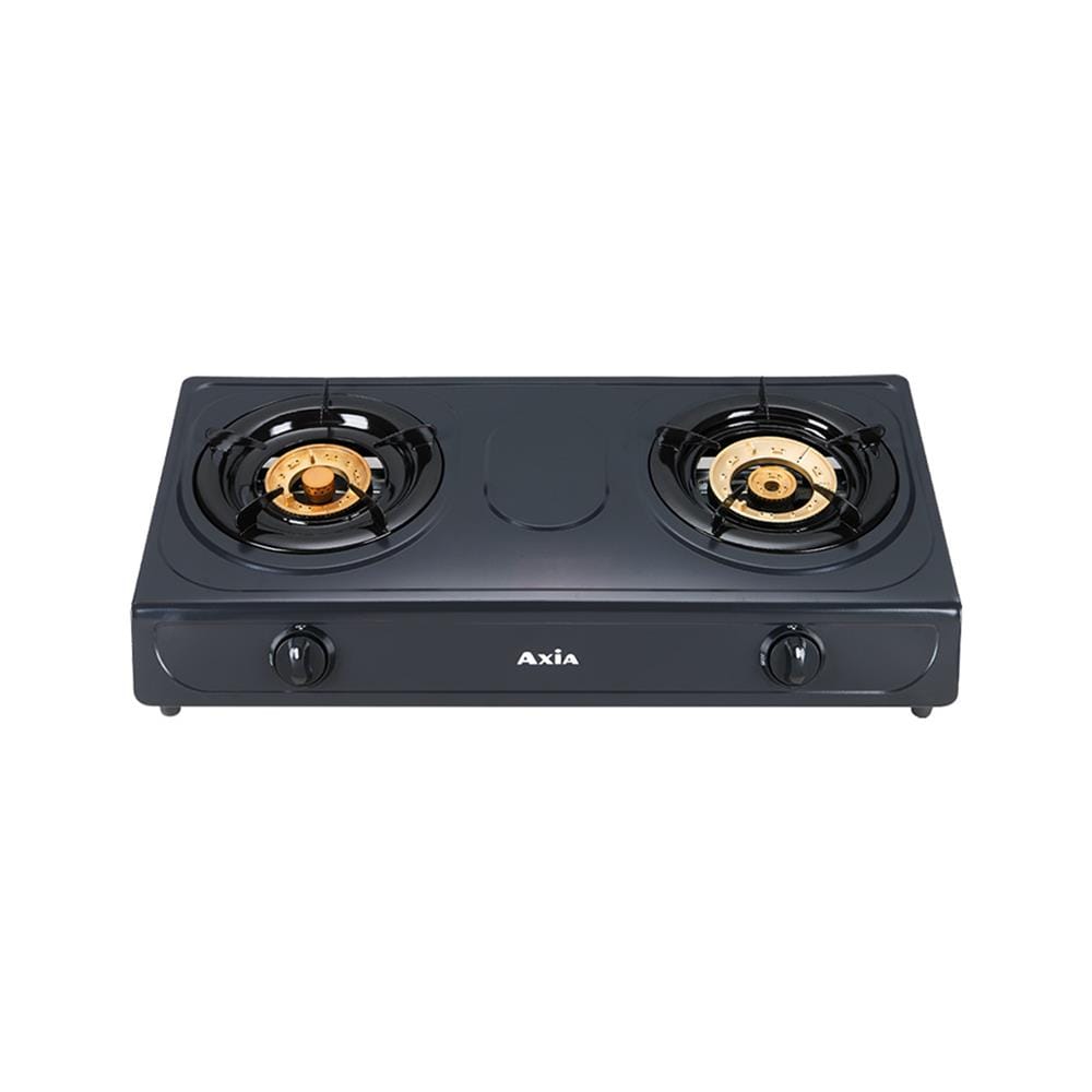 เตาแก๊สตั้งโต๊ะ 2 หัวแก๊ส AXIA QUARTZ