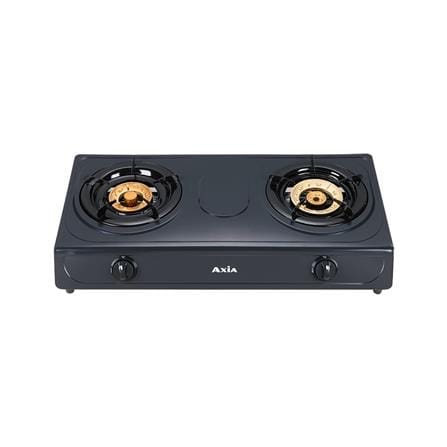 เตาแก๊สตั้งโต๊ะ 2 หัวแก๊ส AXIA QUARTZ