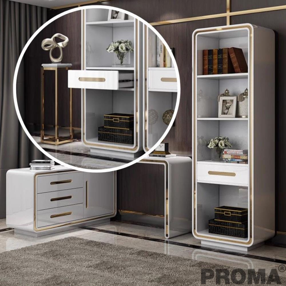  [Pre-order] ชั้นวางของ 4 ชั้น PROMA-OD23W สีขาว_1