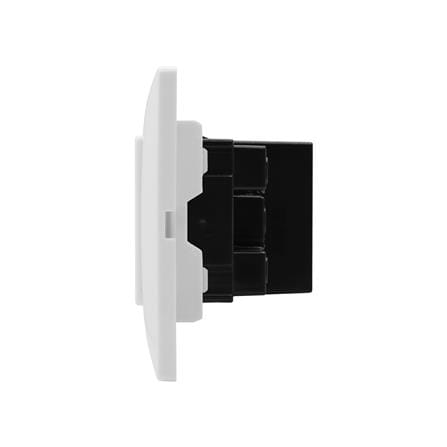 ชุดเต้ารับเดี่ยว 3 ขา 2 ช่อง + USB 2 ช่อง HACO AP-E2SB สีขาว_3