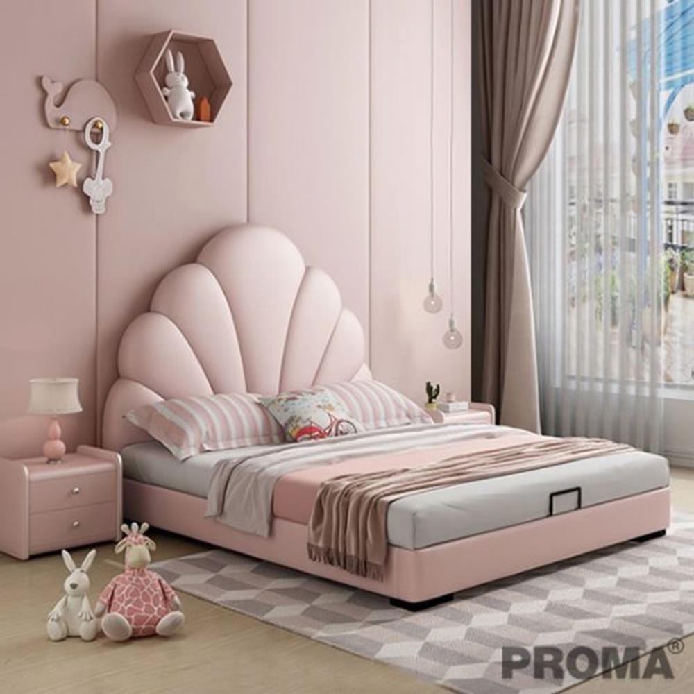 [Pre-order] เตียง 6 ฟุต PROMA-B23P สีชมพู_4