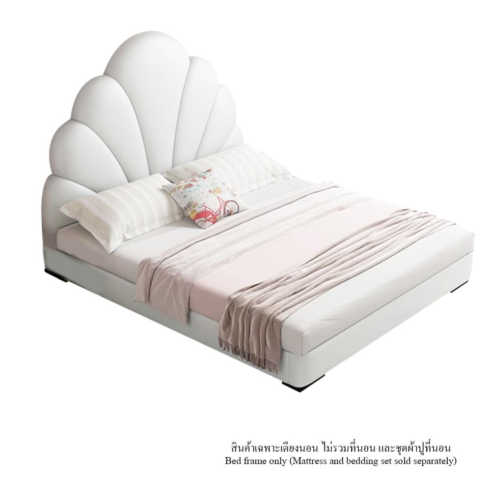  [Pre-order] เตียง 6 ฟุต PROMA-B23W สีขาว_0