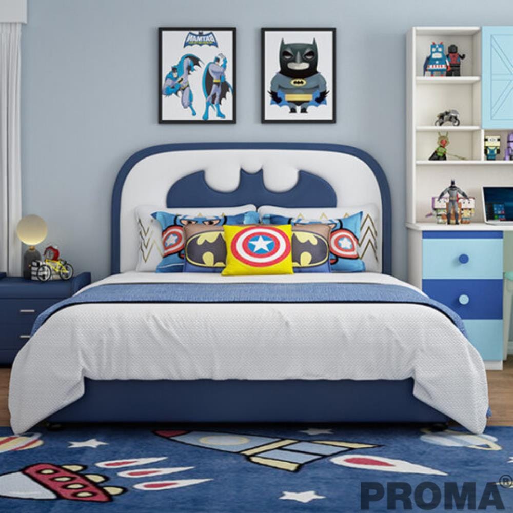  [Pre-order] เตียงเด็ก 3.5 ฟุต PROMA-B26 สีน้ำเงิน_1