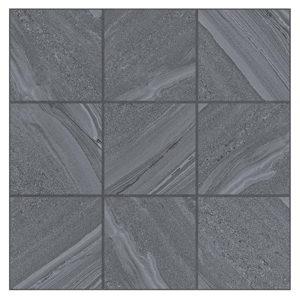 กระเบื้องพื้น 16x16 นิ้ว COTTO เซนทอร์ ดำ (ECO) PM 0.96 ตร.ม._0