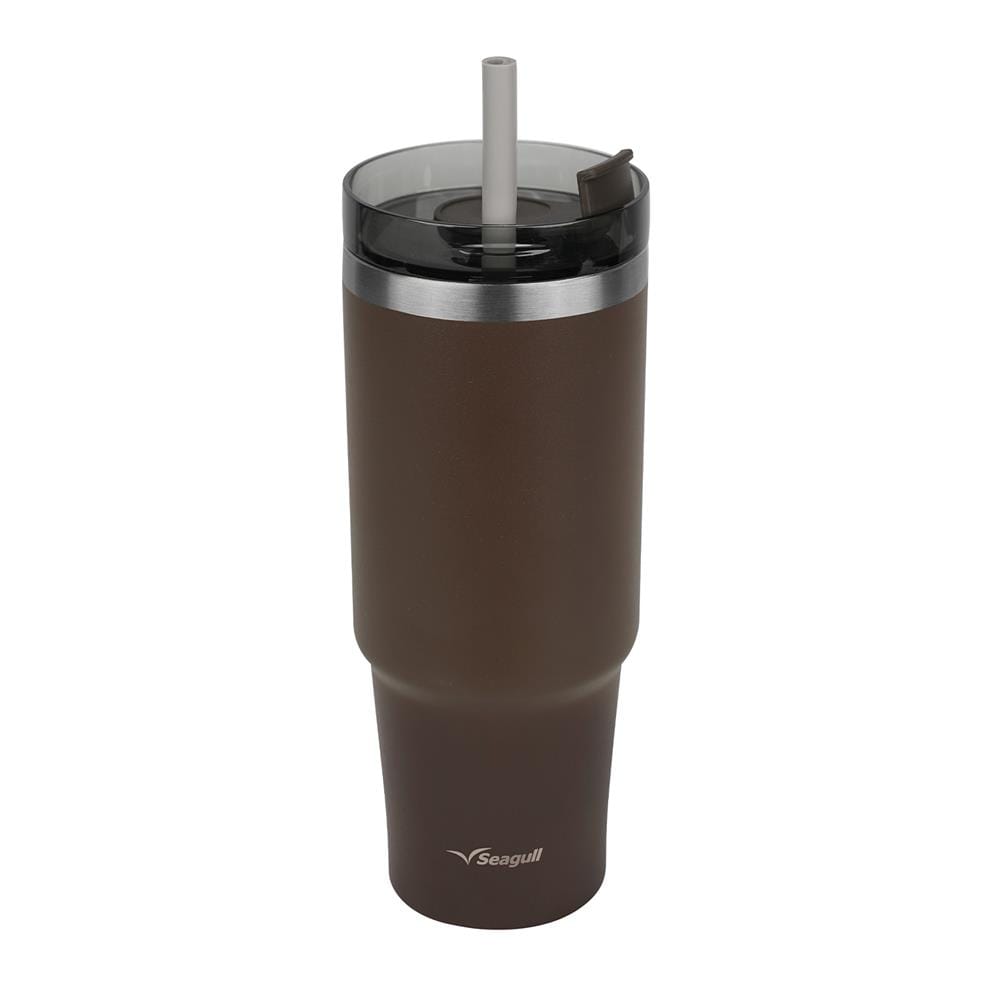 แก้วน้ำสุญญากาศ 0.9 ลิตร SEAGULL READY สีน้ำตาล
