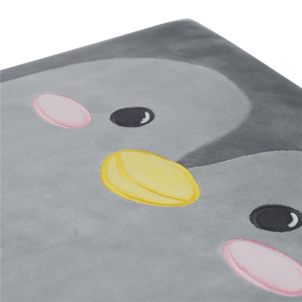 เบาะรองนั่ง HOME LIVING STYLE PENGUIN 16X16 นิ้ว สีเทา