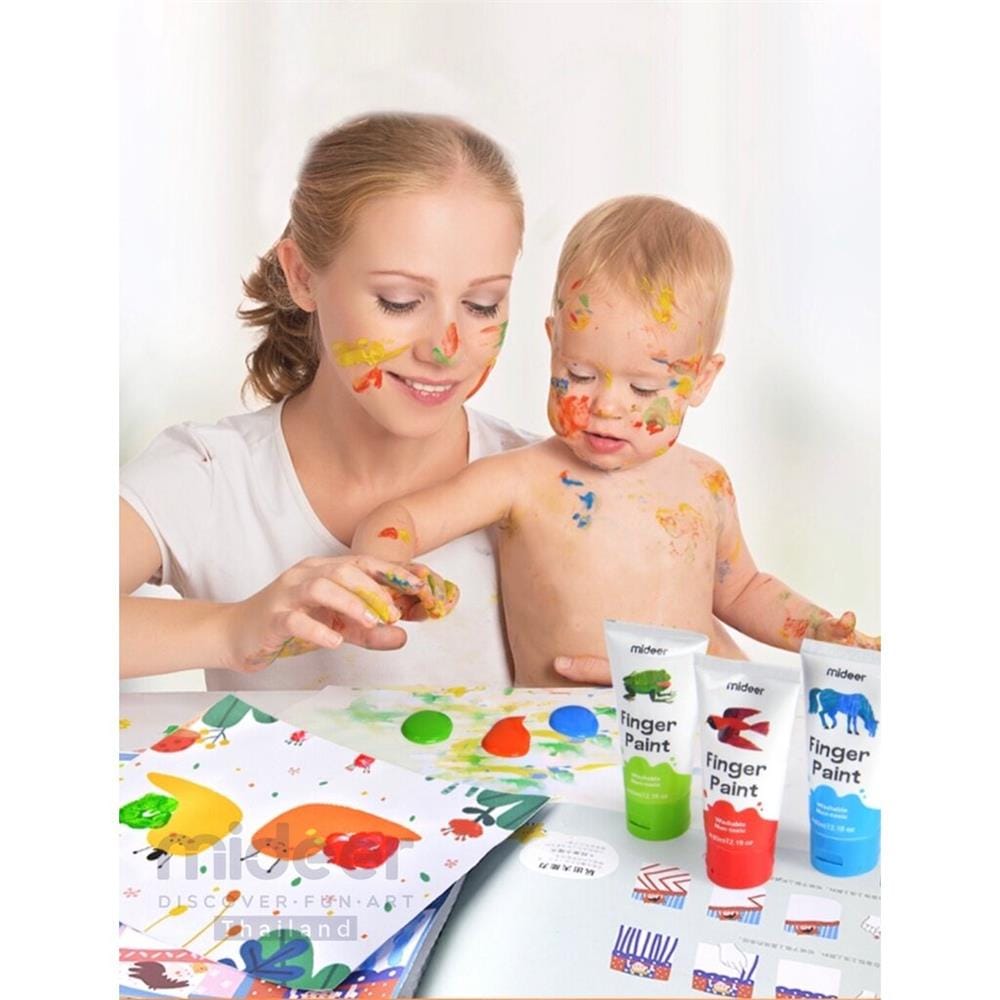 สีฟิงเกอร์เพ้นท์ MIDEER MD4165 6สี_2