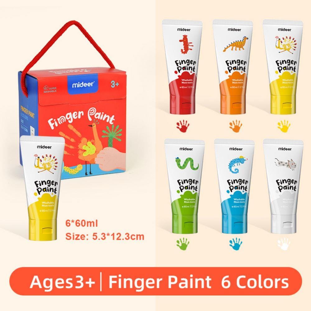 สีฟิงเกอร์เพ้นท์ MIDEER MD4165 6สี_4