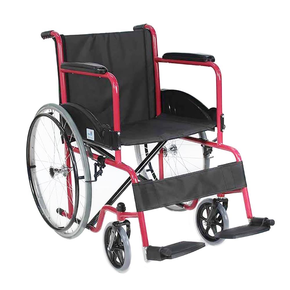รถเข็นวีลแชร์ MEDILA DY01875D-RD แดง_0