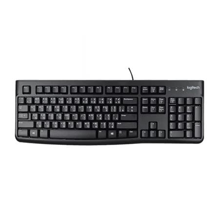 คีย์บอร์ด LOGITECH K120 สีดำ