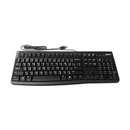 คีย์บอร์ด LOGITECH K120 สีดำ_1