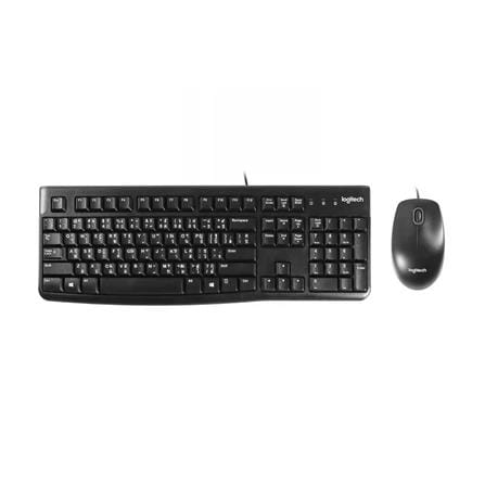 ชุดเมาส์และคีย์บอร์ด LOGITECH MK120 สีดำ_0