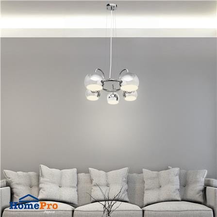 ไฟช่อ CARINI S52302-5 สีเงิน 5 หัว_3