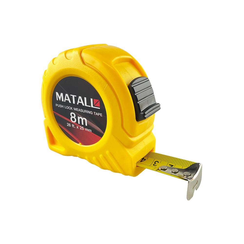 ตลับเมตรพลาสติก พร้อมตัวล็อก MATALL 8 ม._0