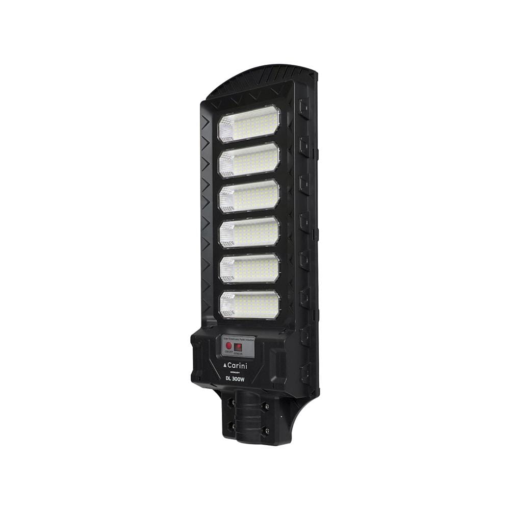 ไฟถนน SOLAR CARINI MOONLIGHT 300 วัตต์ DAYLIGHT สีดำ