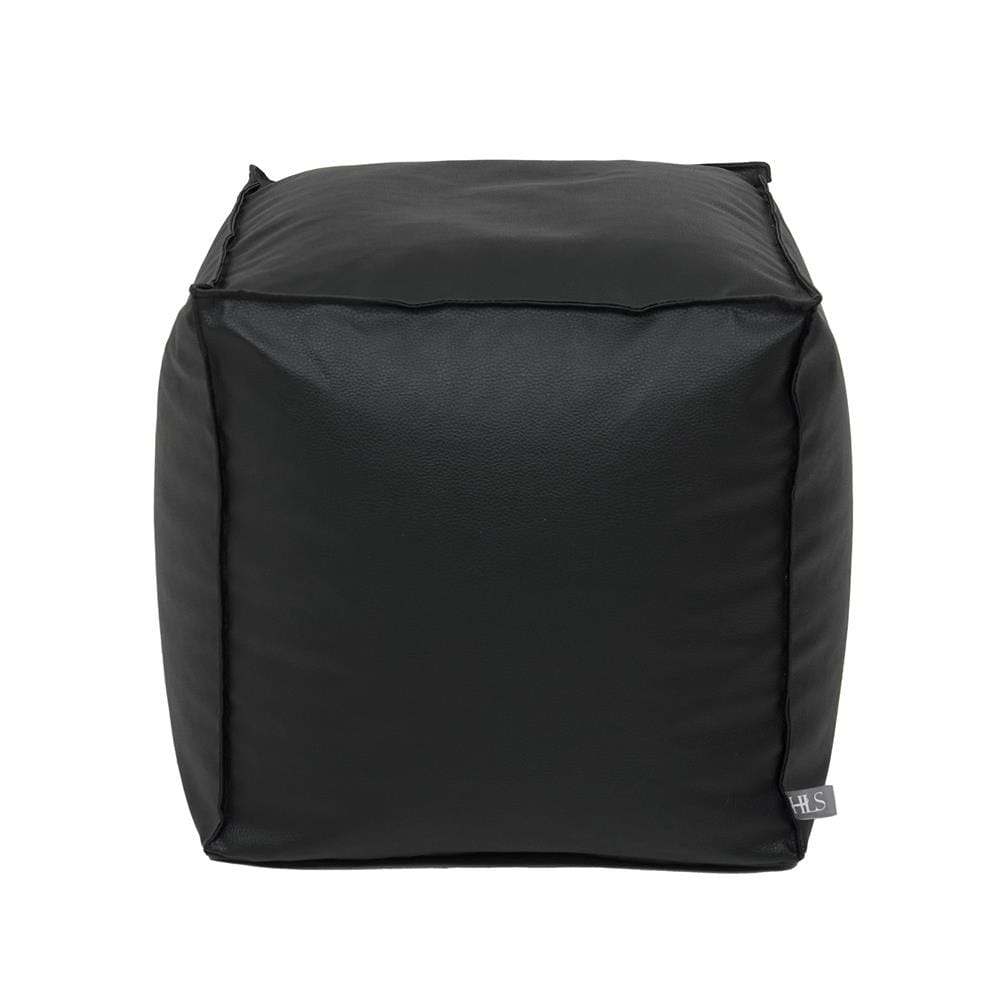 เบาะรองนั่ง HOME LIVING STYLE CUBE 17X17 นิ้ว สีดำ_0